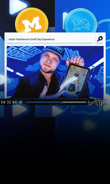 Detroit Lions' Aidan Hutchinson shares amazing draft day video